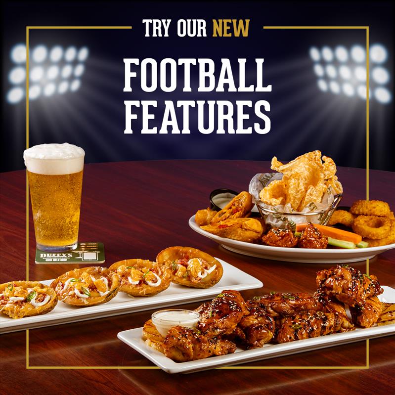 Duffy's Sports Grill is the spot for game day