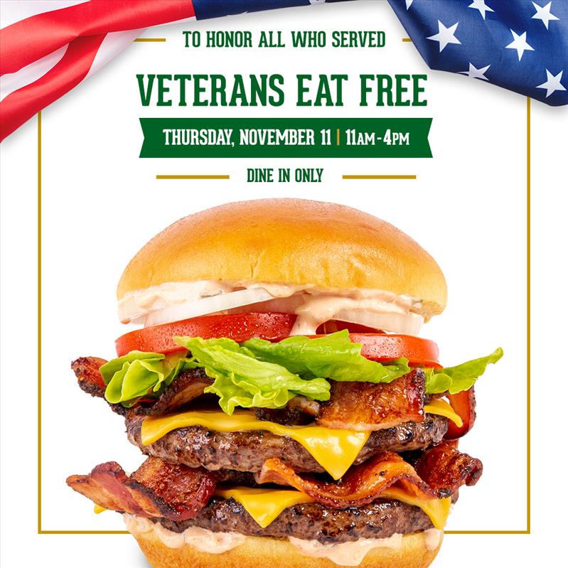 2021 Veterans Day Free Meals and Restaurant Deals and Discounts